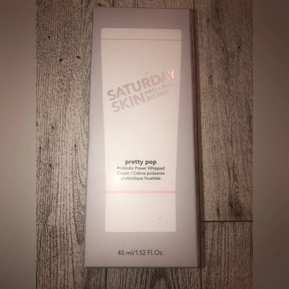 BRAND NEW IN BOX Saturday Skin Pretty Pop‎ Probiotic Power Whipped Cream